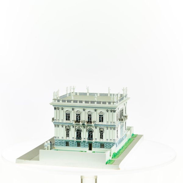 Modell von Schliemanns Villa „Iliou Melathron“ in Athen