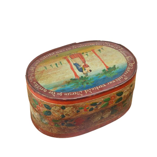 Splint box with saying