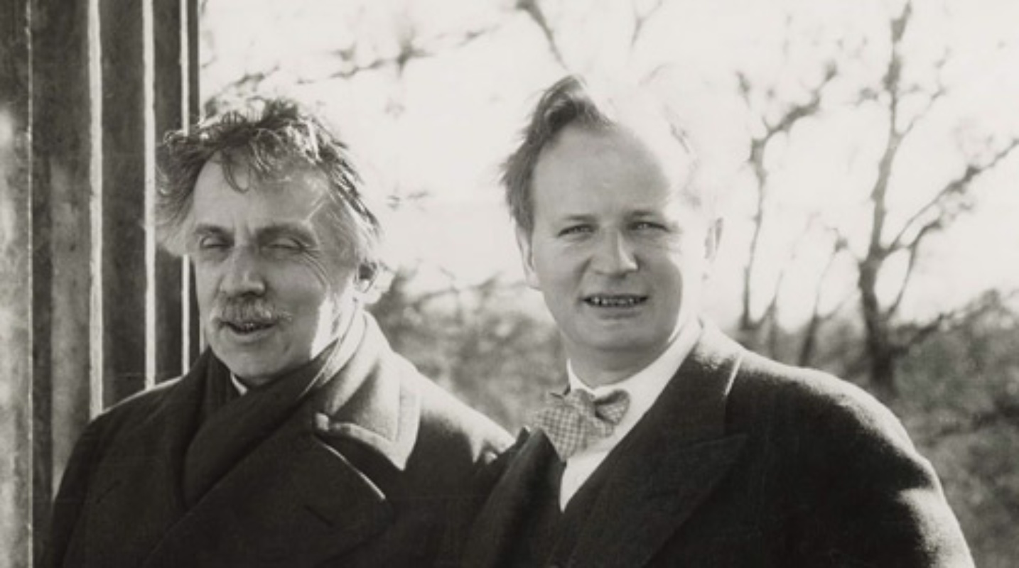 Robert Kahn und Wilhelm Kempff, März 1931